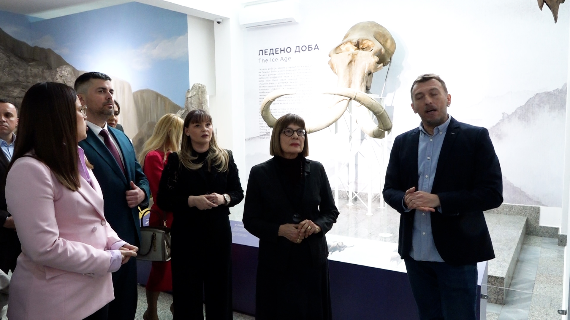 Novi Sad, predsednik Pokrajinske vlade Maja Gojkovic se obraca na Ceremoniji obelezavanja 60 godina postojanja Pokrajinskog zavoda za zastitu prirode, pokrivanje